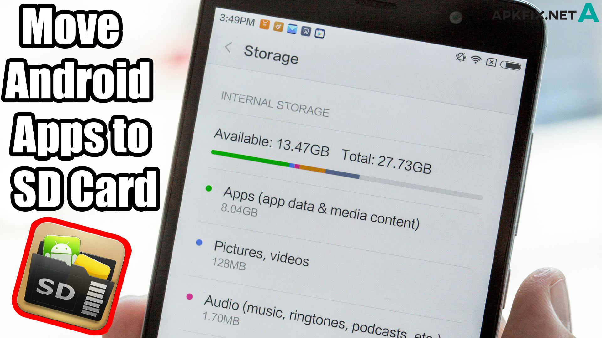 How To Move All Android Apps To An SD Card - APK Fix