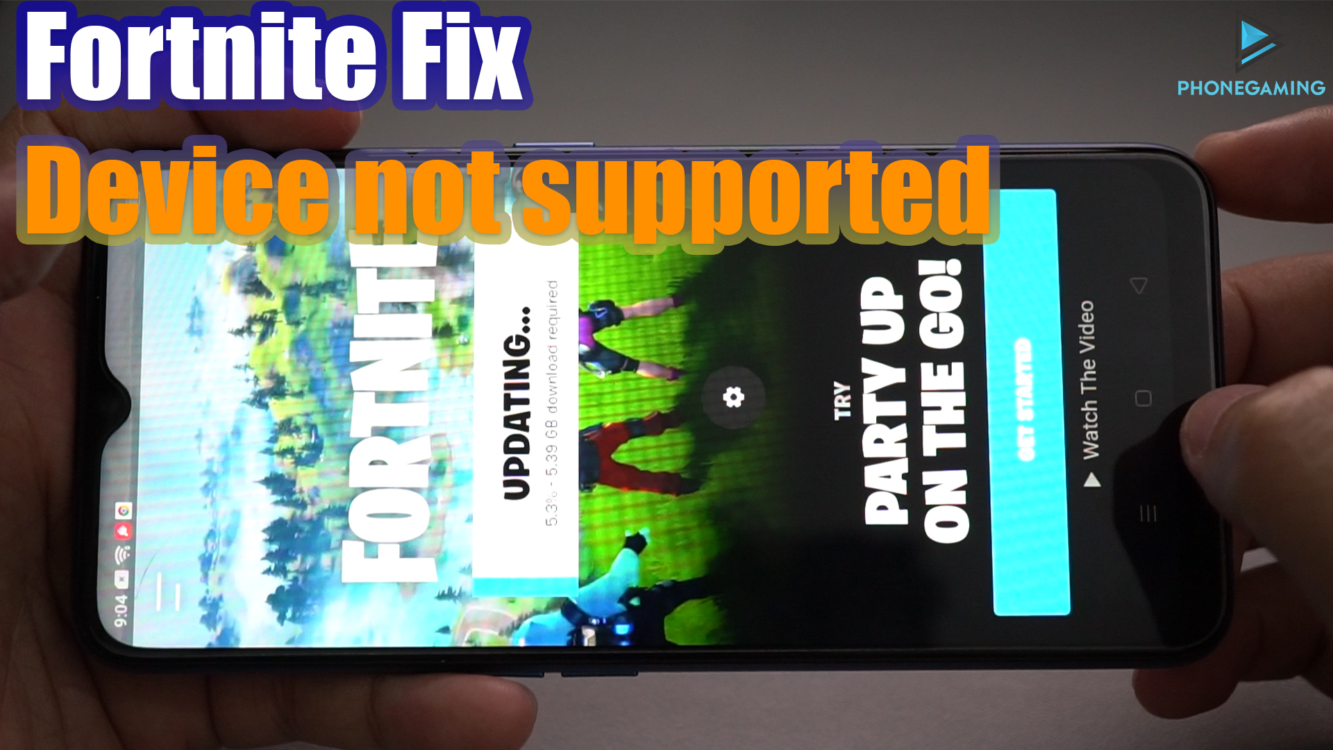 How To Install Fortnite Apk Fix Device Not Supported For Android