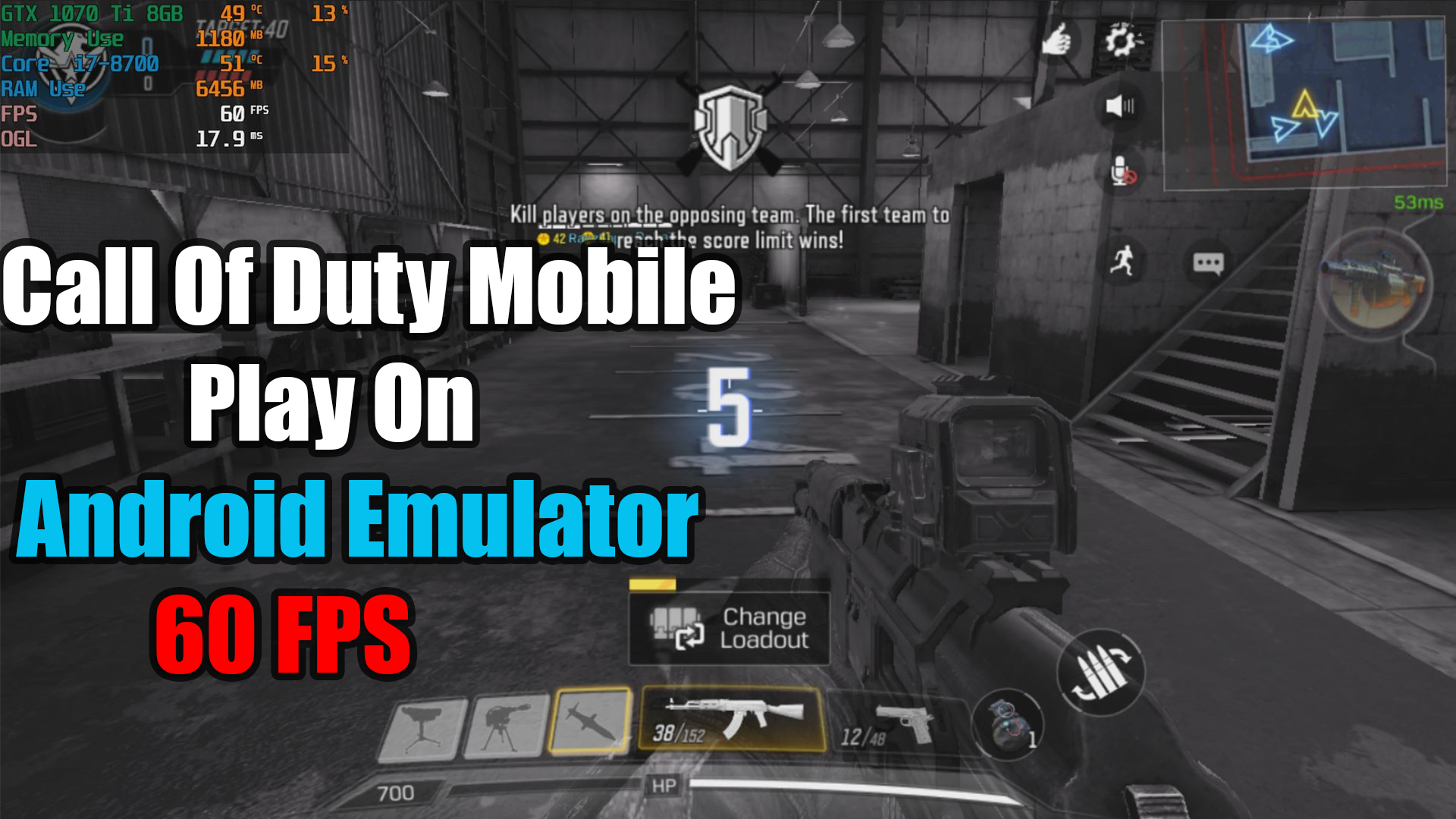 Gameplay Call Of Duty Mobile(COD Mobile) On Android Emulator ... - 