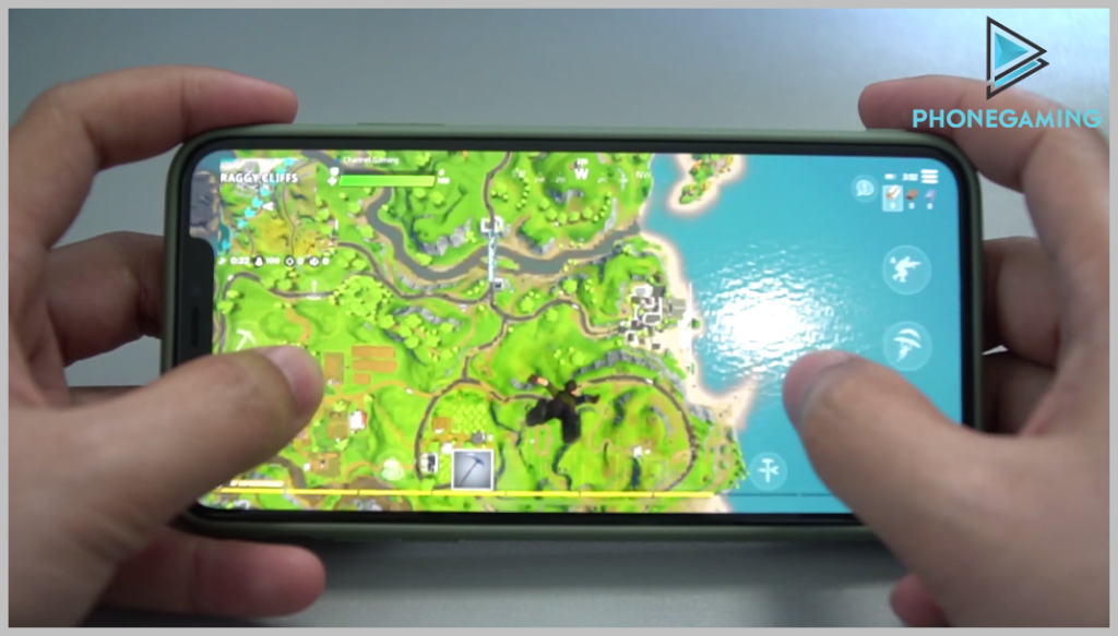 Iphone 11 Pro Max Gameplay Fortnite Test Graphic Max Setting 60fps Apk Fix