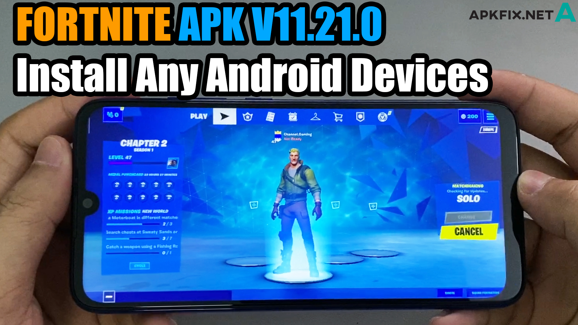 Fortnite V11 21 0 Install Any Android Fix Device Not Supported Apk Fix