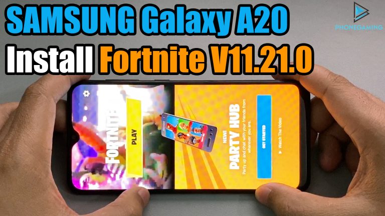 fortnite samsung a20