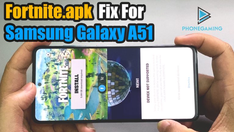 samsung a51 fortnite