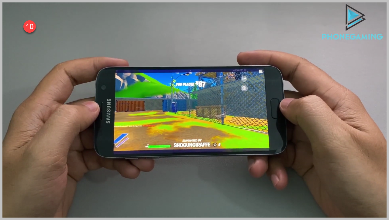 samsung galaxy s7 fortnite