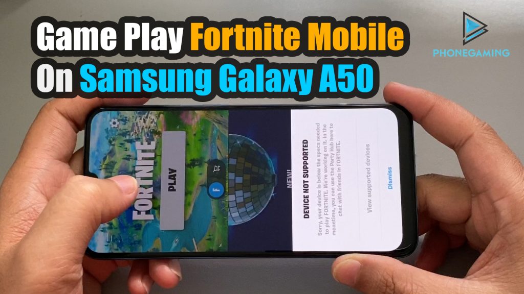 fortnite on a50