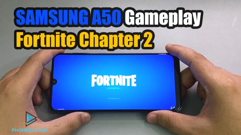 SAMSUNG GALAXY A50 Gameplay FOrtnite Chapter 2 | Fix Device Not