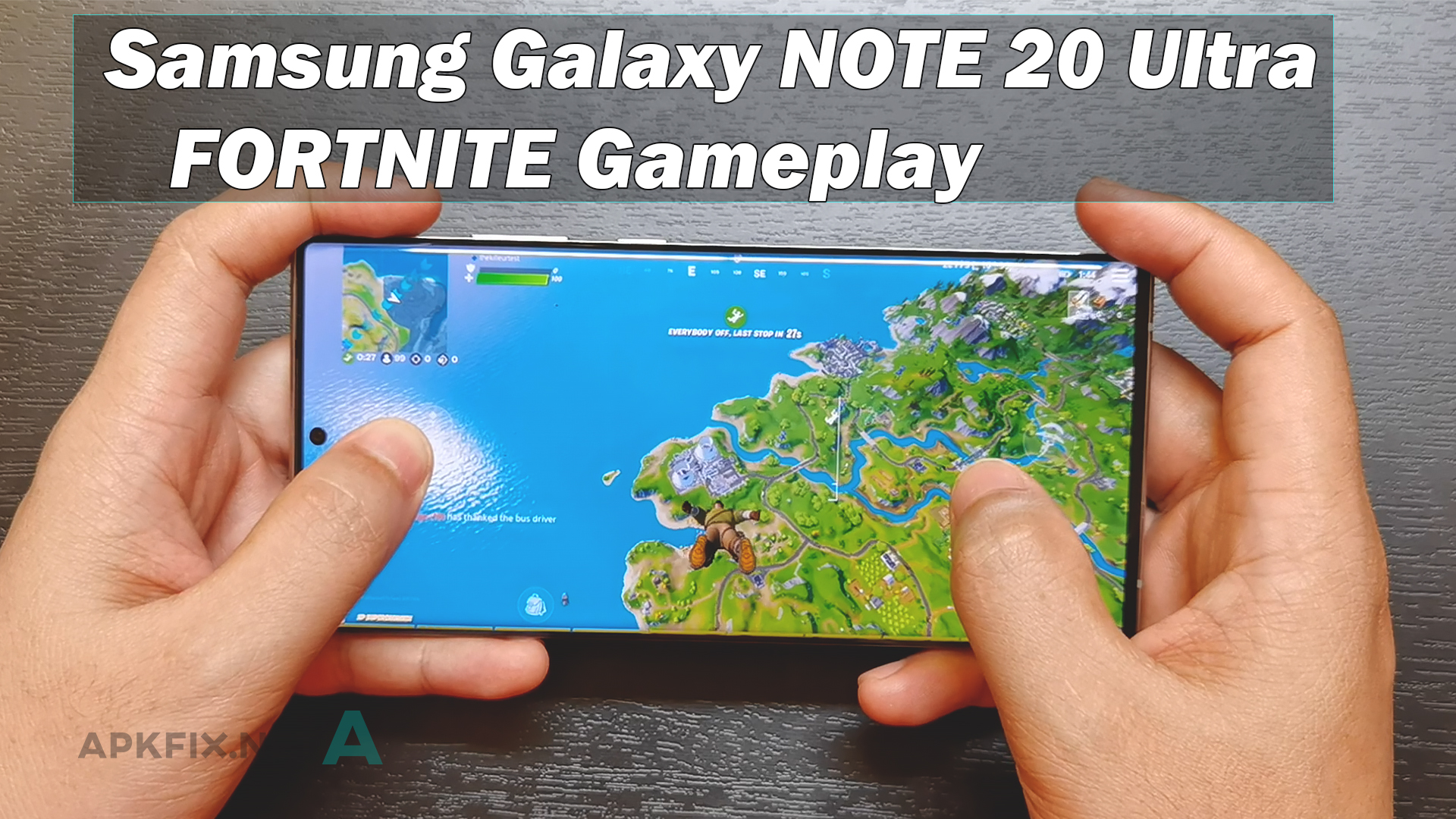 Download FORTNITE & Gameplay for SAMSUNG Galaxy NOTE 20 ...