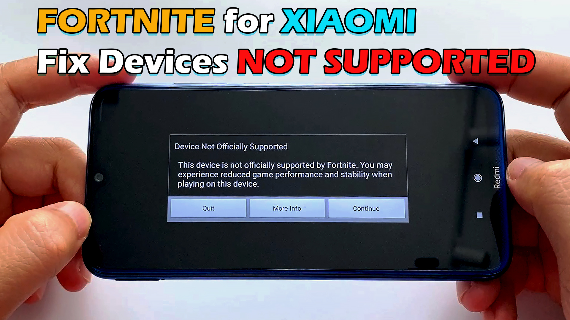 Your device not supported