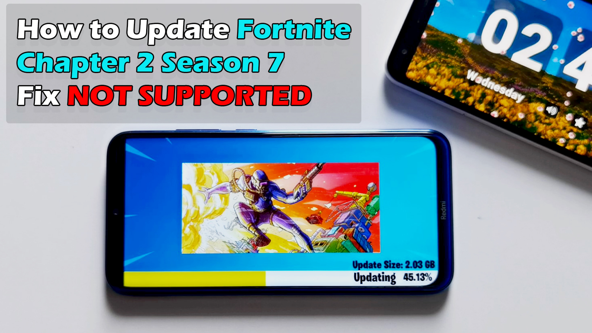 How to Update Fortnite Chapter 2 Season 7 Fix Devices NOT ...