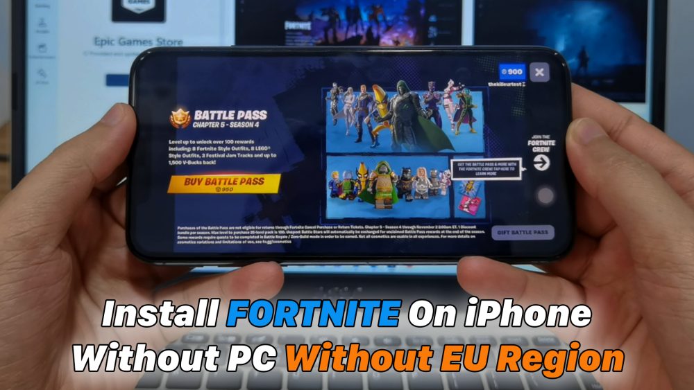 How To Install FORTNITE On iPhone Without PC, Without EU Region